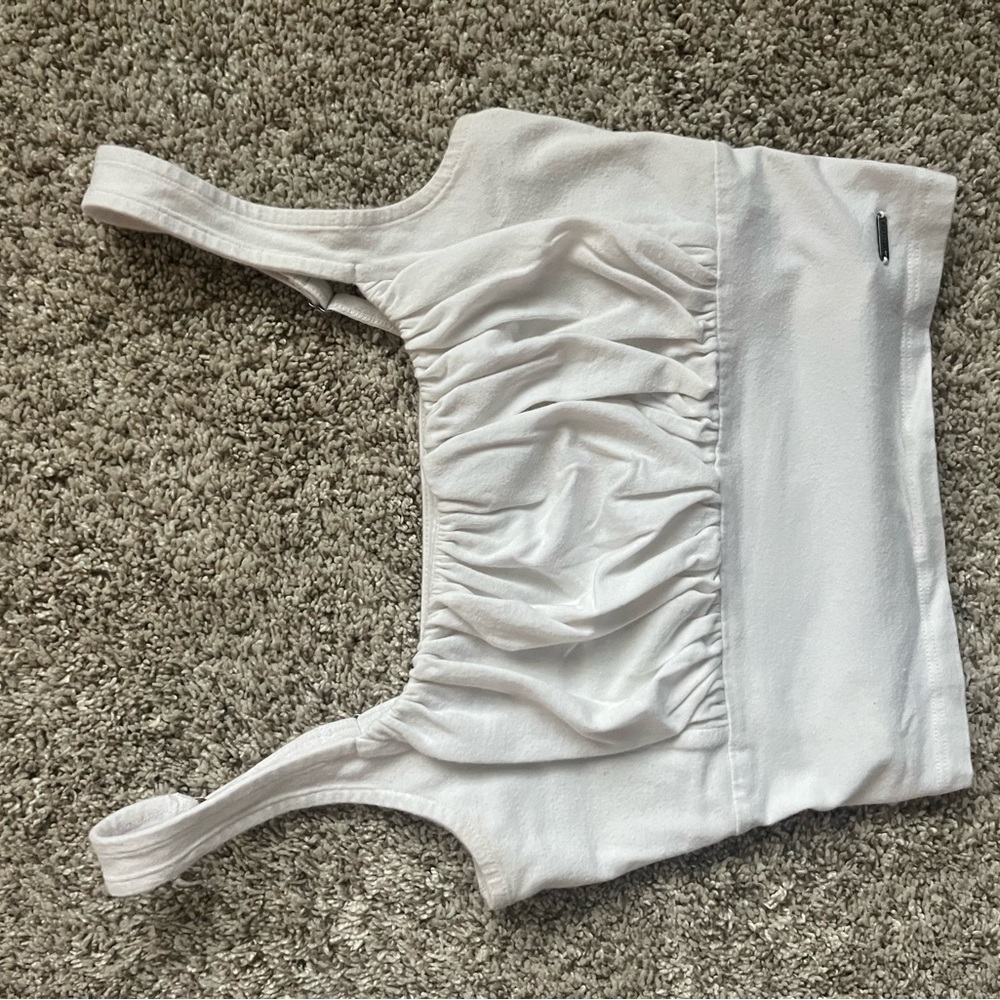 Hollister White Sleeveless Top